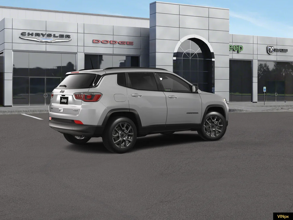 New 2026 Silver Zynith Metallic Clear-Coat Exterior Paint Jeep Latitude image 7