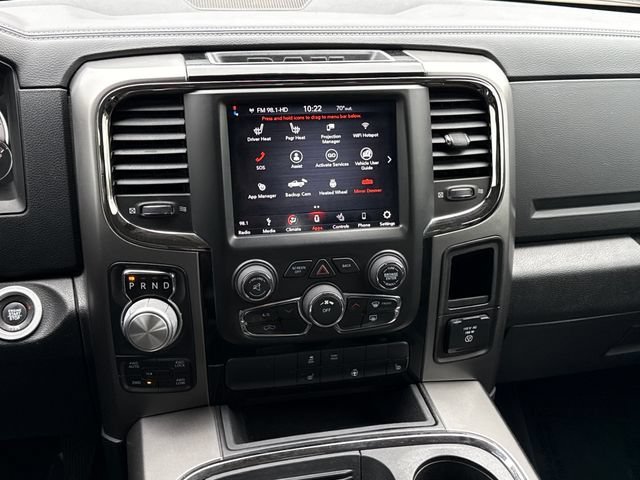 Used 2018 Brilliant Black Crystal Pearlcoat Ram Night image 11