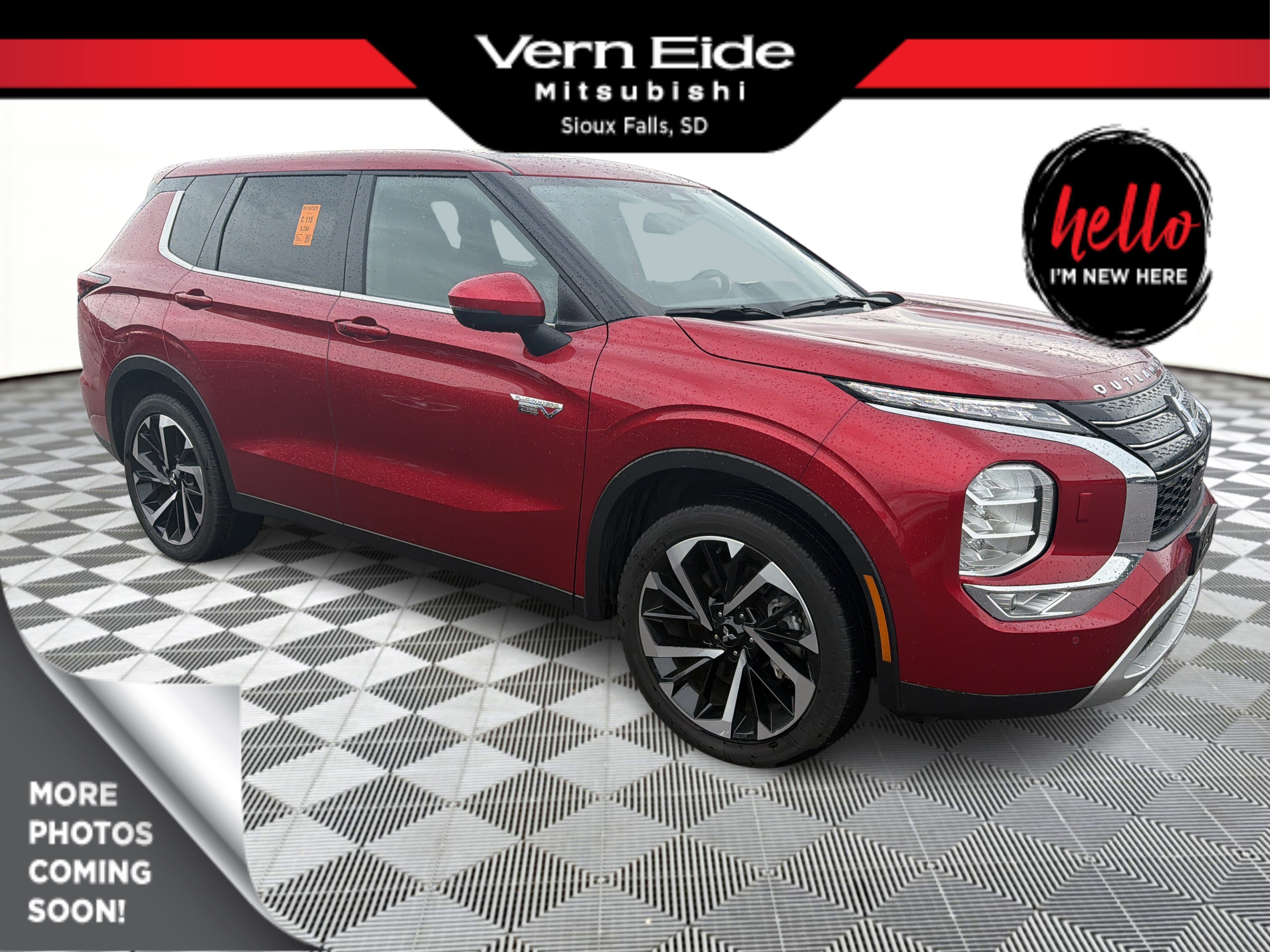 Certified Used 2025 Red Diamond Mitsubishi SE image 1