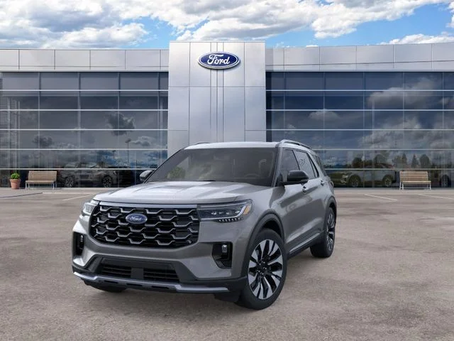 New 2026 Gray Metallic Ford Platinum image 2