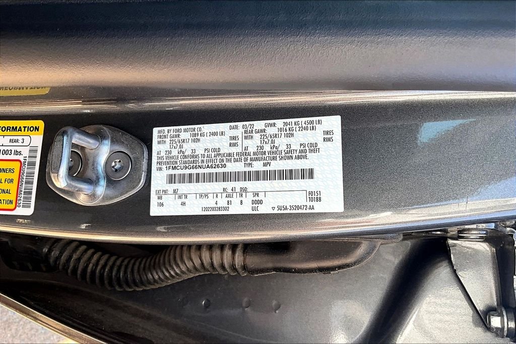 Used 2022 Gray Ford SE image 30