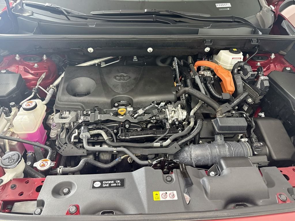 Used 2023 Ruby Flare Pearl Toyota Hybrid LE image 27