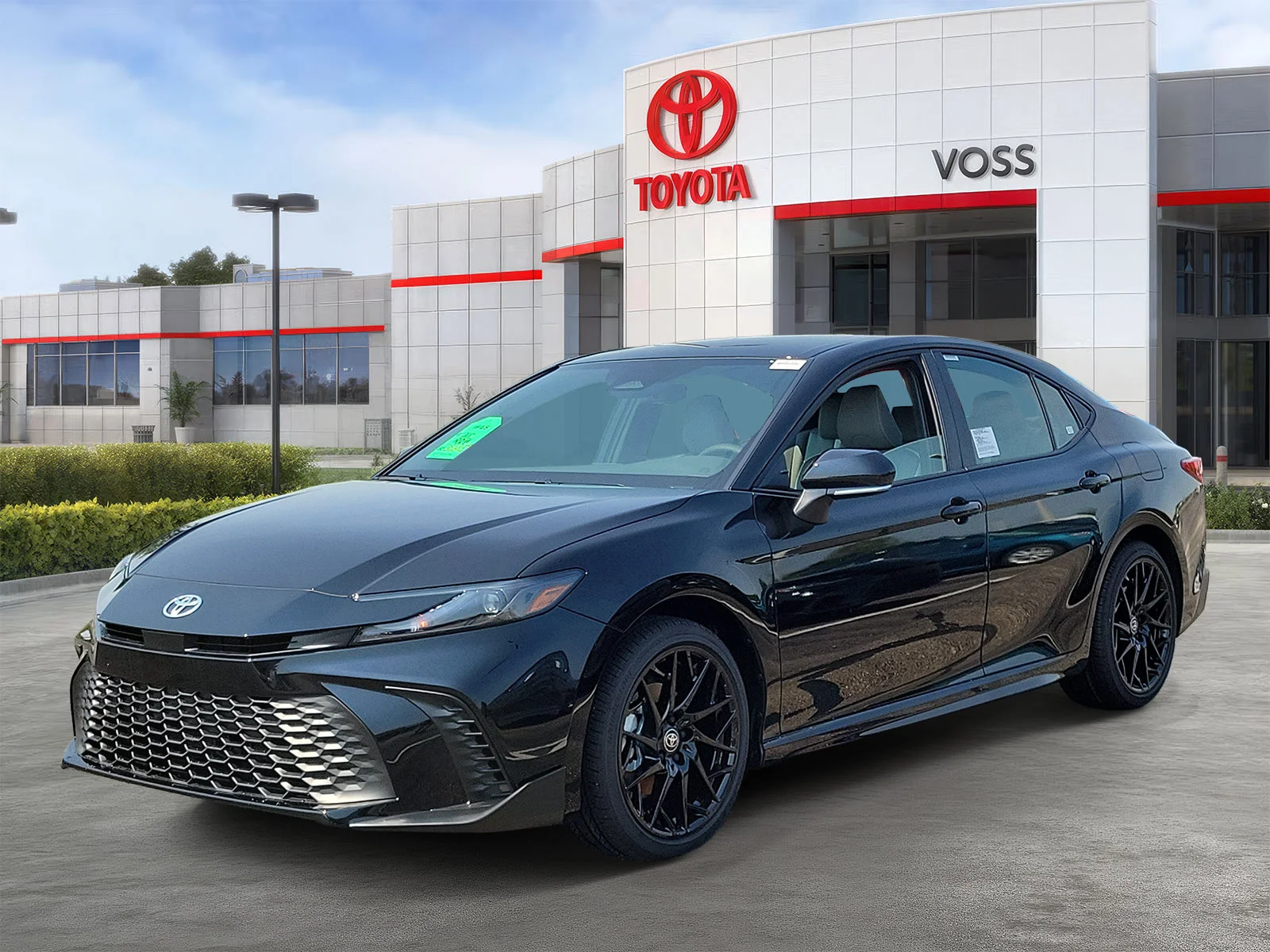 New 2026 Midnight Black Metallic Toyota SE image 2
