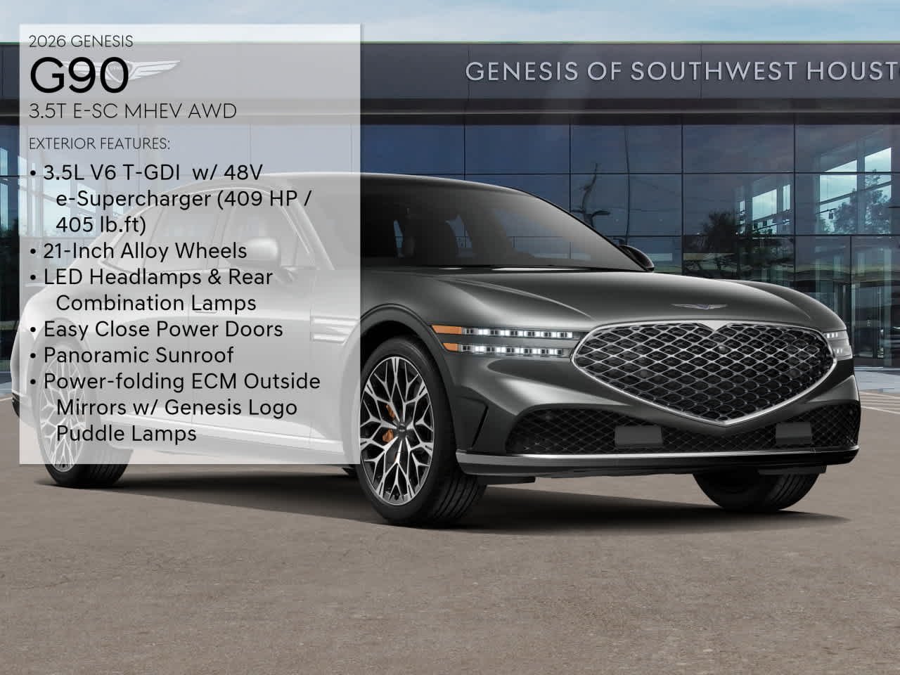 New 2026 Makalu Gray Genesis 3.5T E-SC MHEV image 3