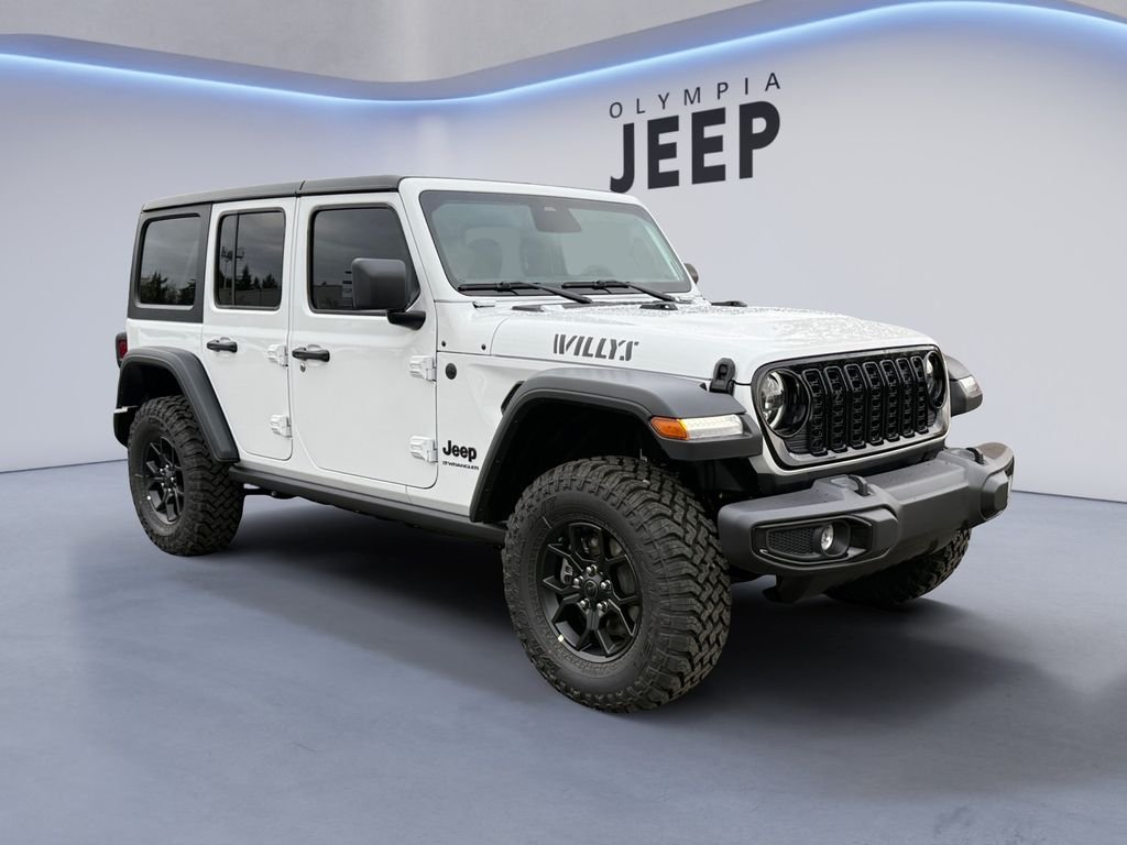 New 2026 Bright White Clear-Coat Exterior Paint Jeep Willys image 9