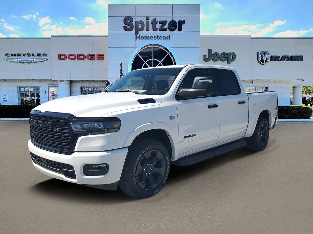 New 2026 Bright White Clear-Coat Exterior Paint RAM Big Horn/Lone Star image 4