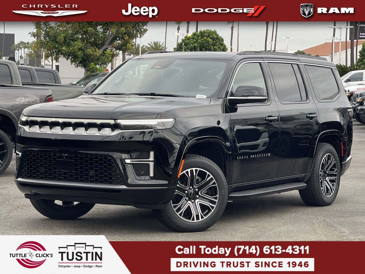 New 2026 High Gloss Black Exterior Paint Jeep 4DR 2WD image 1