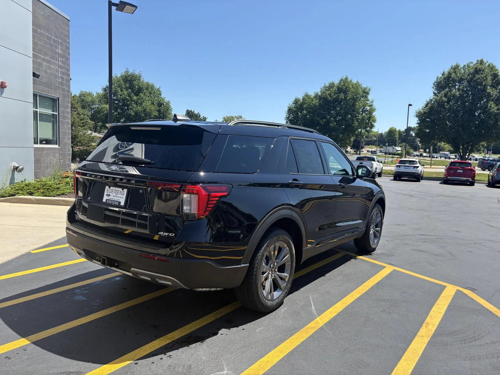 New 2026 Agate Black Metallic Ford Active image 6
