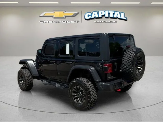 Used 2021 Black Jeep Rubicon 4x4 image 3