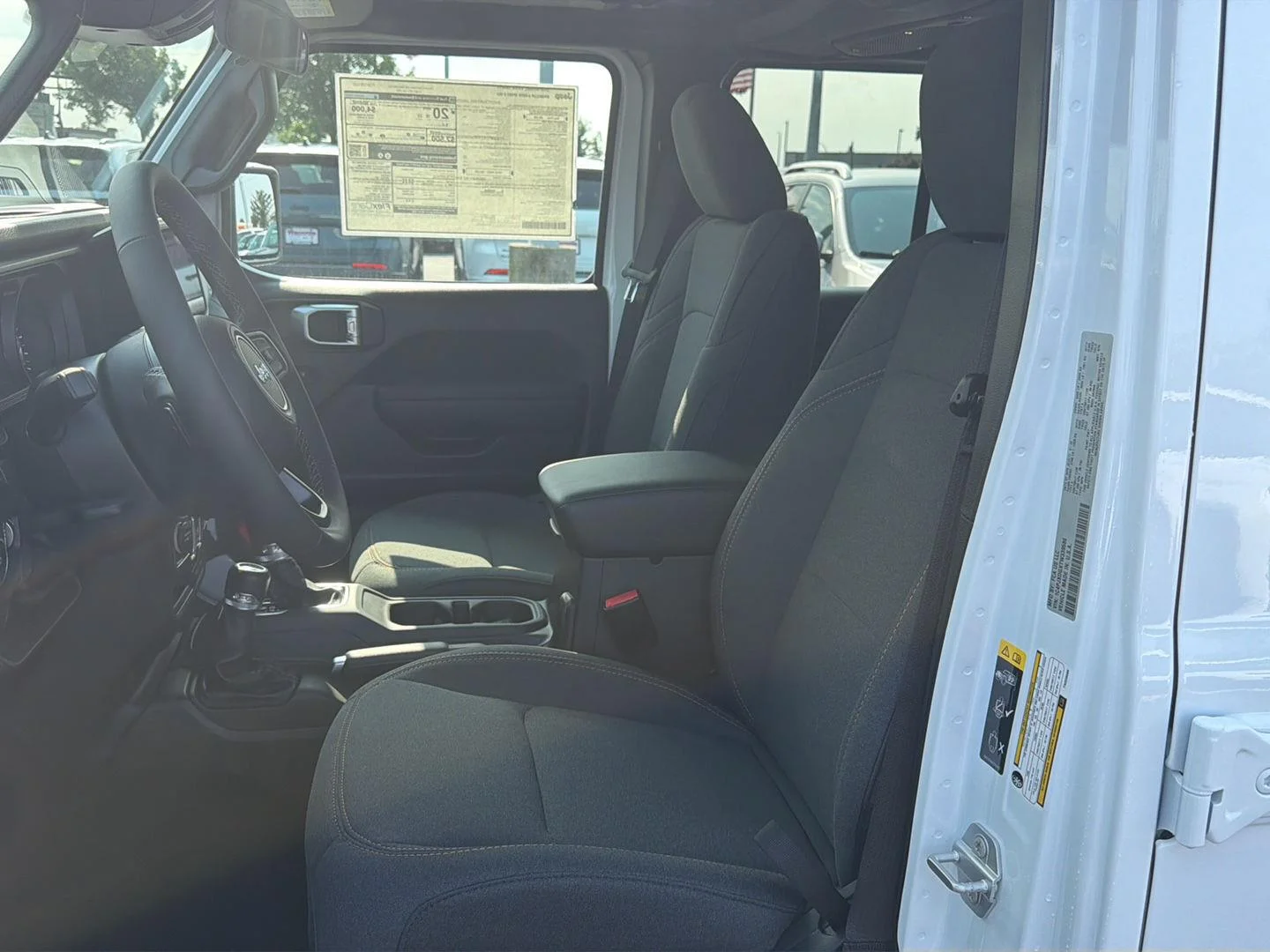 New 2026 Bright White Clearcoat Jeep Sport S image 10