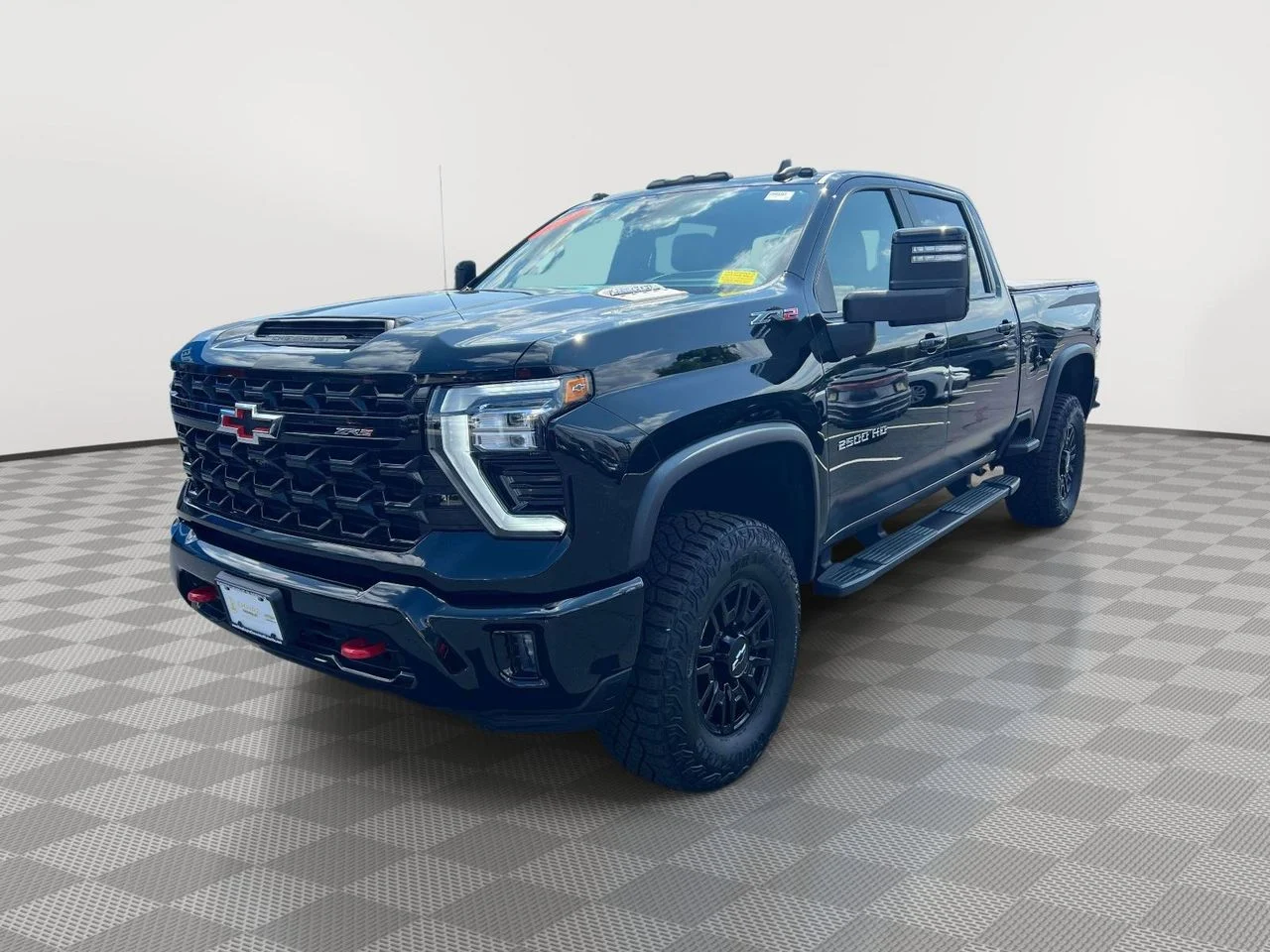 Used 2024 Black Chevrolet 4WD Crew Cab Standard Bed ZR2 image 3