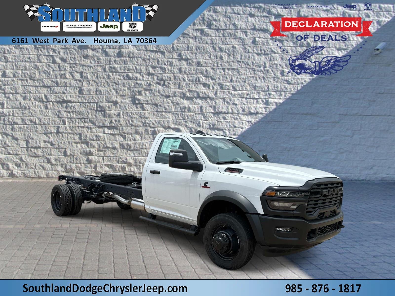 New 2026 Bright White Clear-Coat Exterior Paint RAM Tradesman image 1