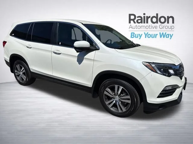 Used 2016 White Diamond Pearl Honda EX image 1