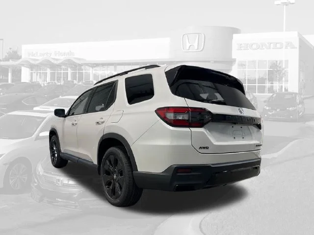 New 2026 Platinum White Pearl Honda Black Edition image 3