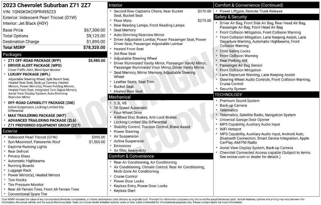 Used 2023 Beige Chevrolet Z71 image 11