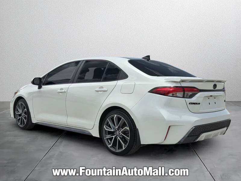 Used 2021 Black Sand Pearl TOYOTA XSE CVT image 3