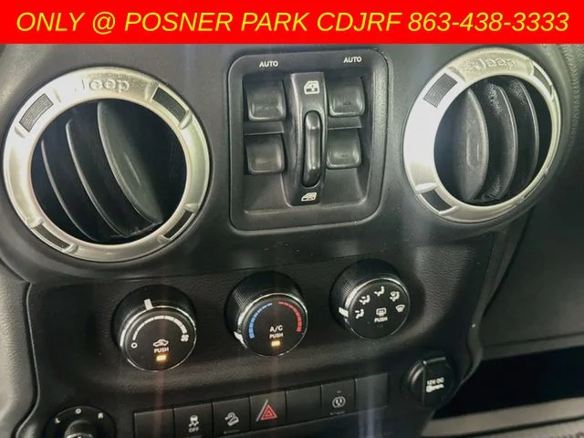 Used 2017 Black Jeep Unlimited Sahara image 14