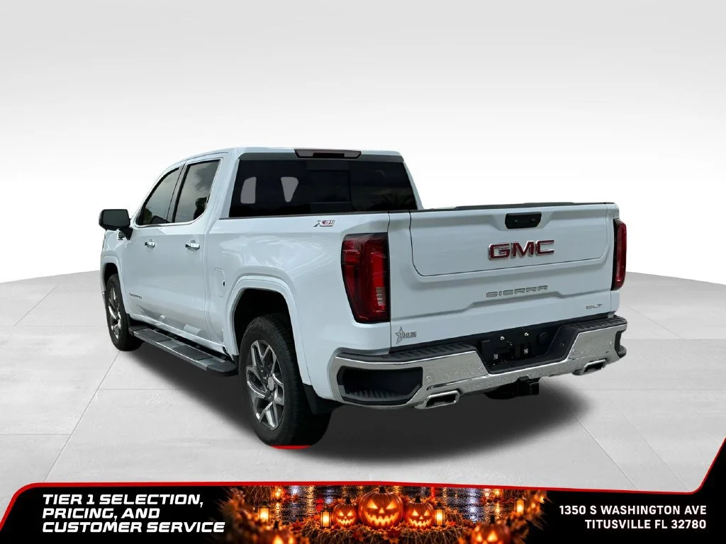 New 2026 Glacier White Tricoat GMC SLT image 5