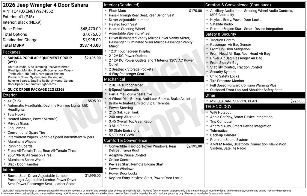 New 2026 41 Exterior Paint Jeep Sahara image 9