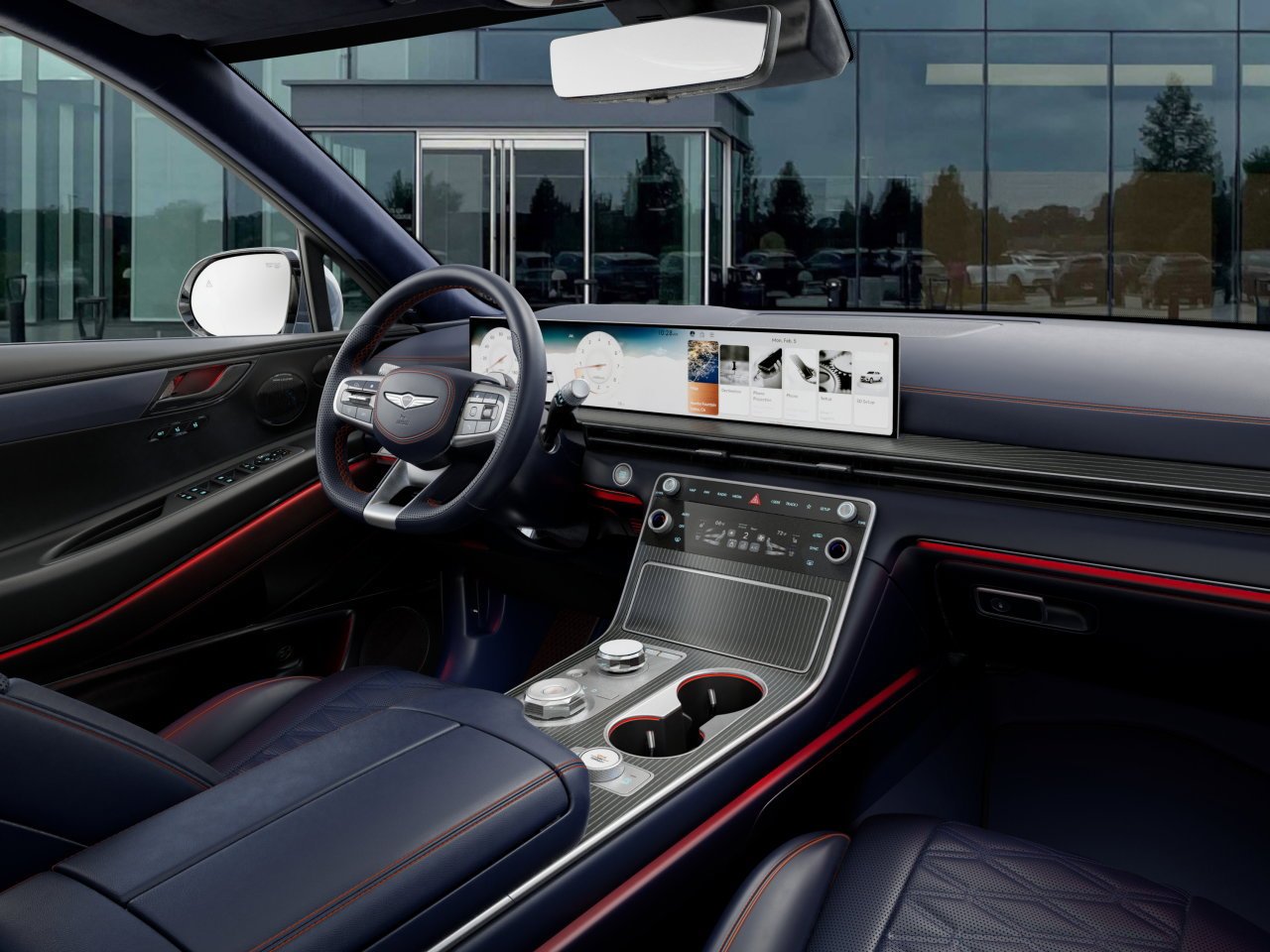 New 2027 Bering Blue Genesis 3.5T E-SC MHEV PRESTIGE image 11