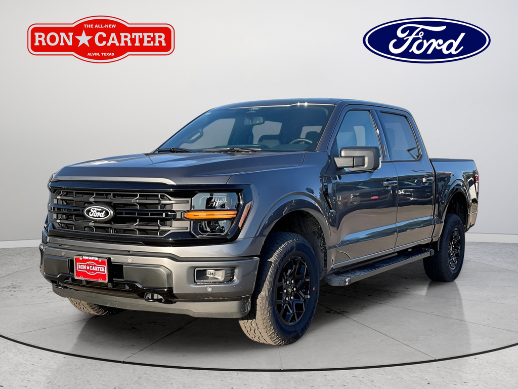New 2026 Carbonized Gray Metallic Ford XLT image 3