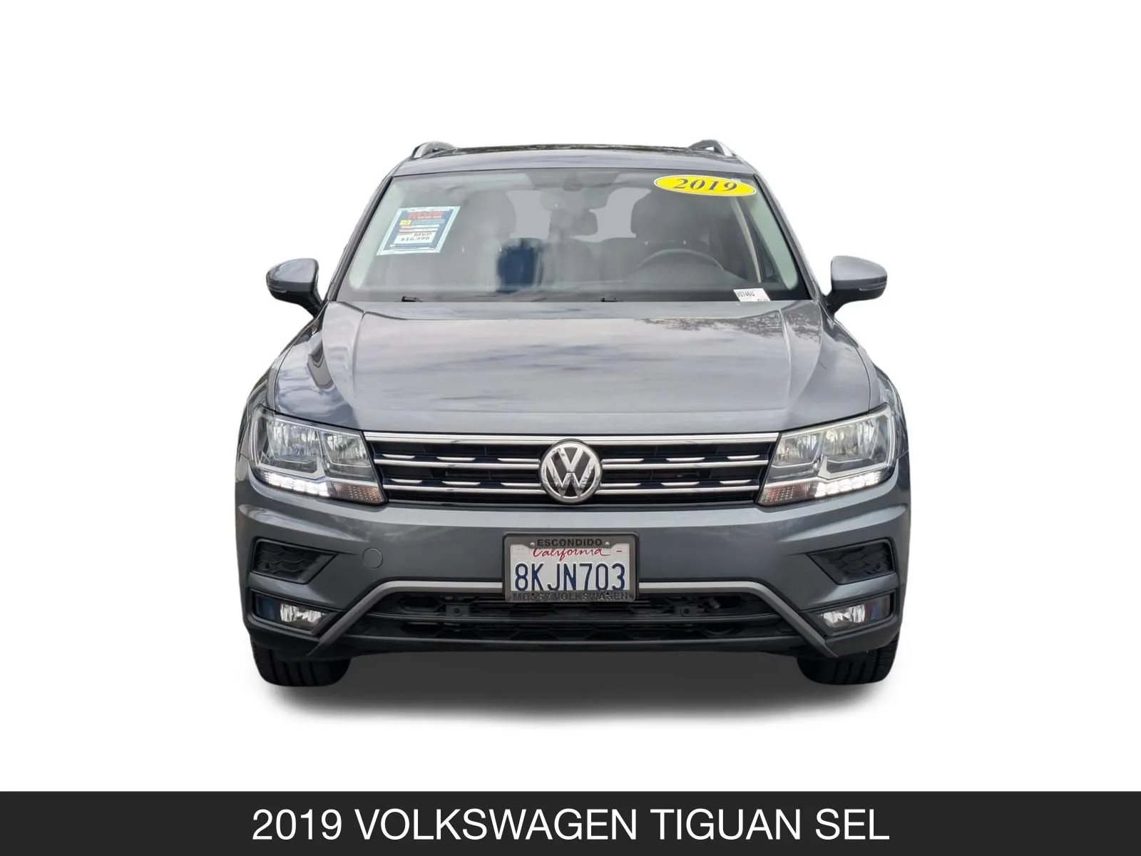 Used 2019 Platinum Gray Metallic Volkswagen SE image 4