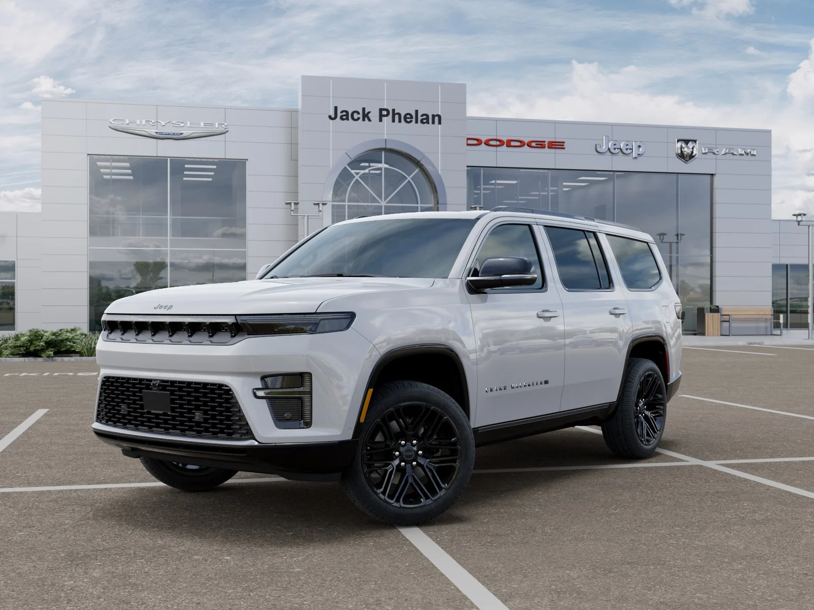 New 2026 Bright White Clearcoat Jeep Grand Wagoneer image 1