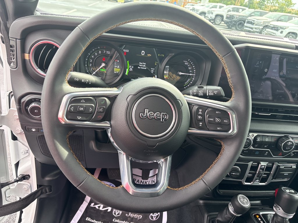 Used 2024 White Jeep Sahara 4xe image 13