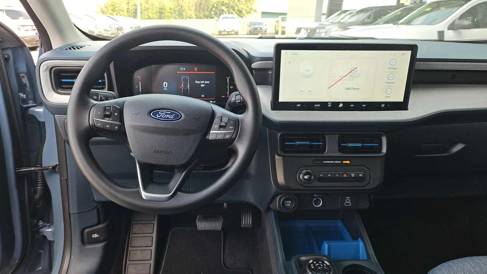 New 2026 Azure Gray Metallic Tri-Coat Ford XLT FWD image 10