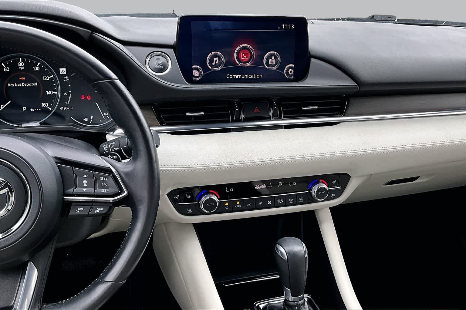 Used 2019 Deep Crystal Blue Mazda Signature image 6
