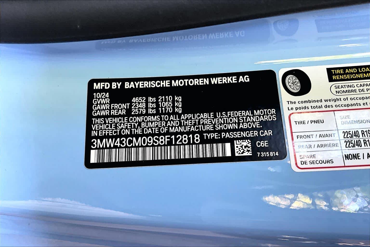 Used 2025 Zandvoort Blue BMW M240i image 31