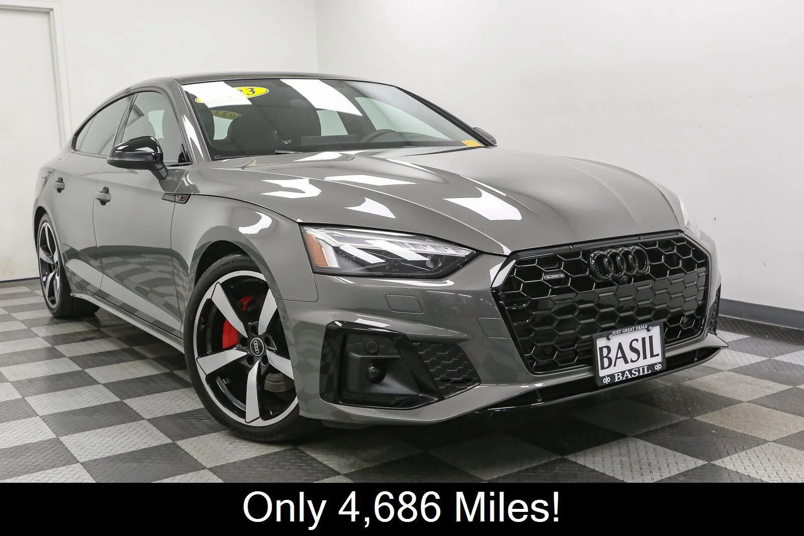 Used 2023 Chronos Gray Metallic Audi S line Prestige image 2