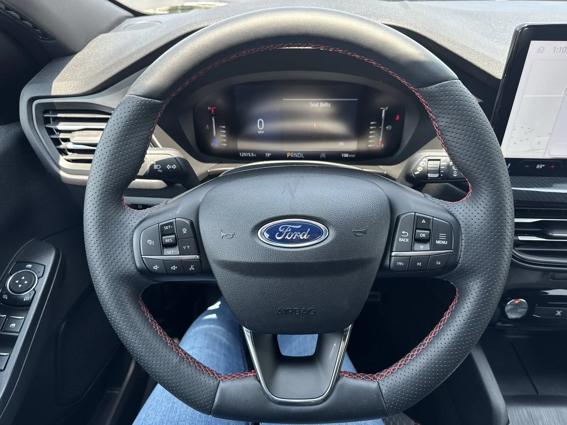 Used 2023 Cinnabar Red Metallic Premium Colorant Ford ST-Line image 14
