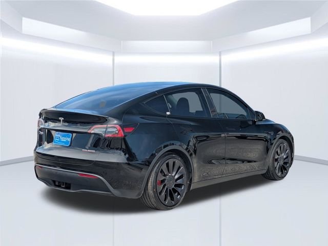 Used 2023 Solid Black Tesla Performance image 6