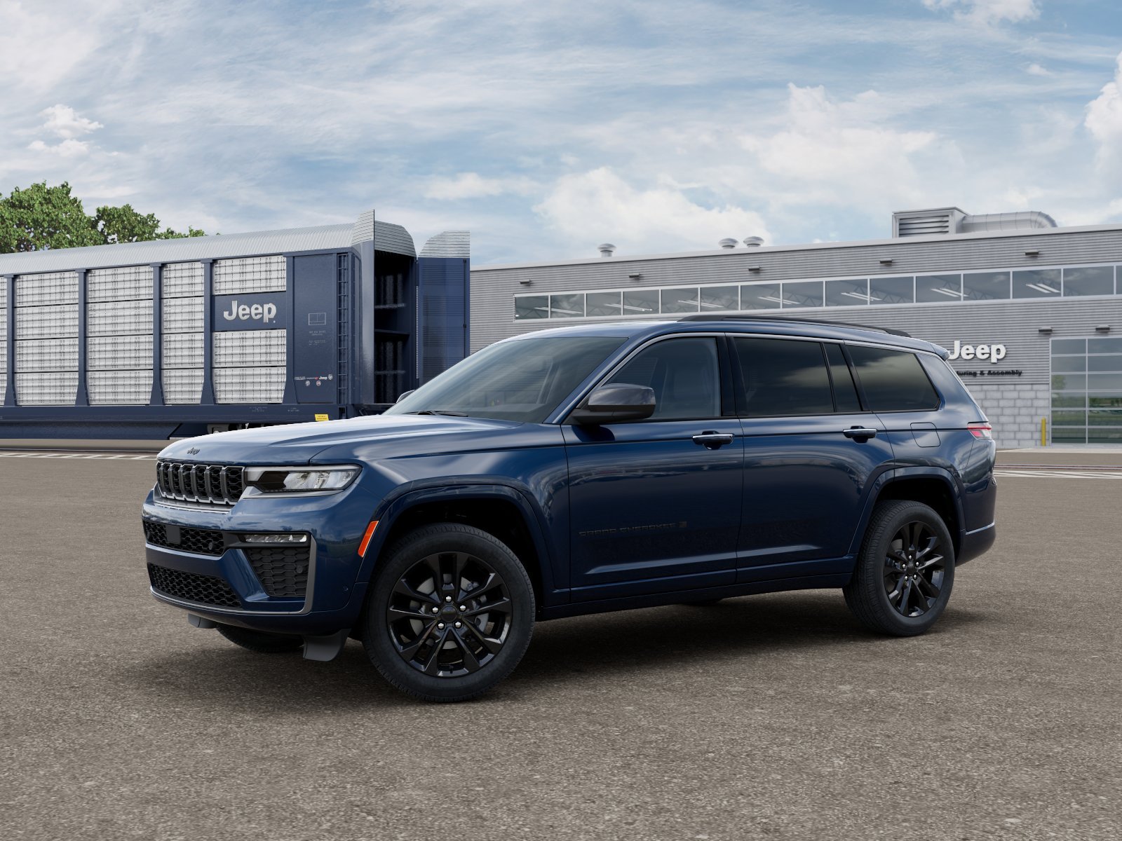 New 2026 Fathom Blue Pearlcoat Jeep Limited image 1