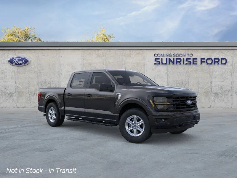 New 2026 Agate Black Metallic Ford XLT image 7