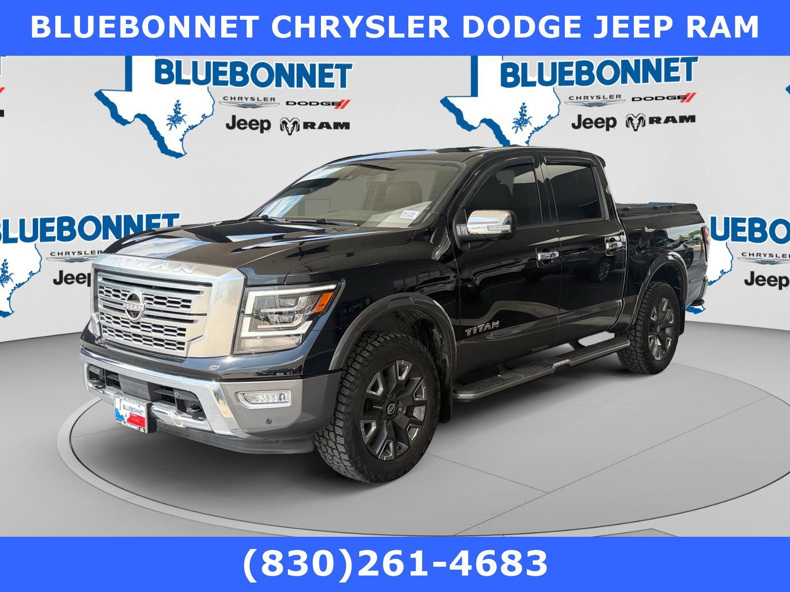 Certified Used 2024 Super Black Nissan Platinum Reserve image 1