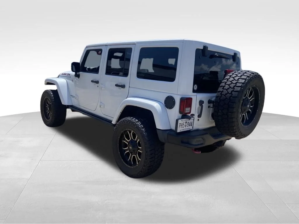 Used 2017 White Jeep Unlimited Rubicon image 21
