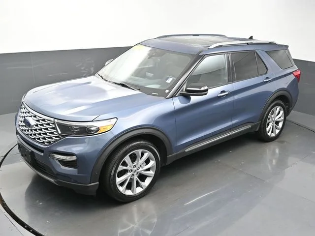 Used 2021 Blue Ford Platinum image 43