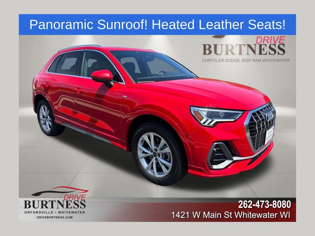 Used 2023 Red Audi Premium Plus image 1
