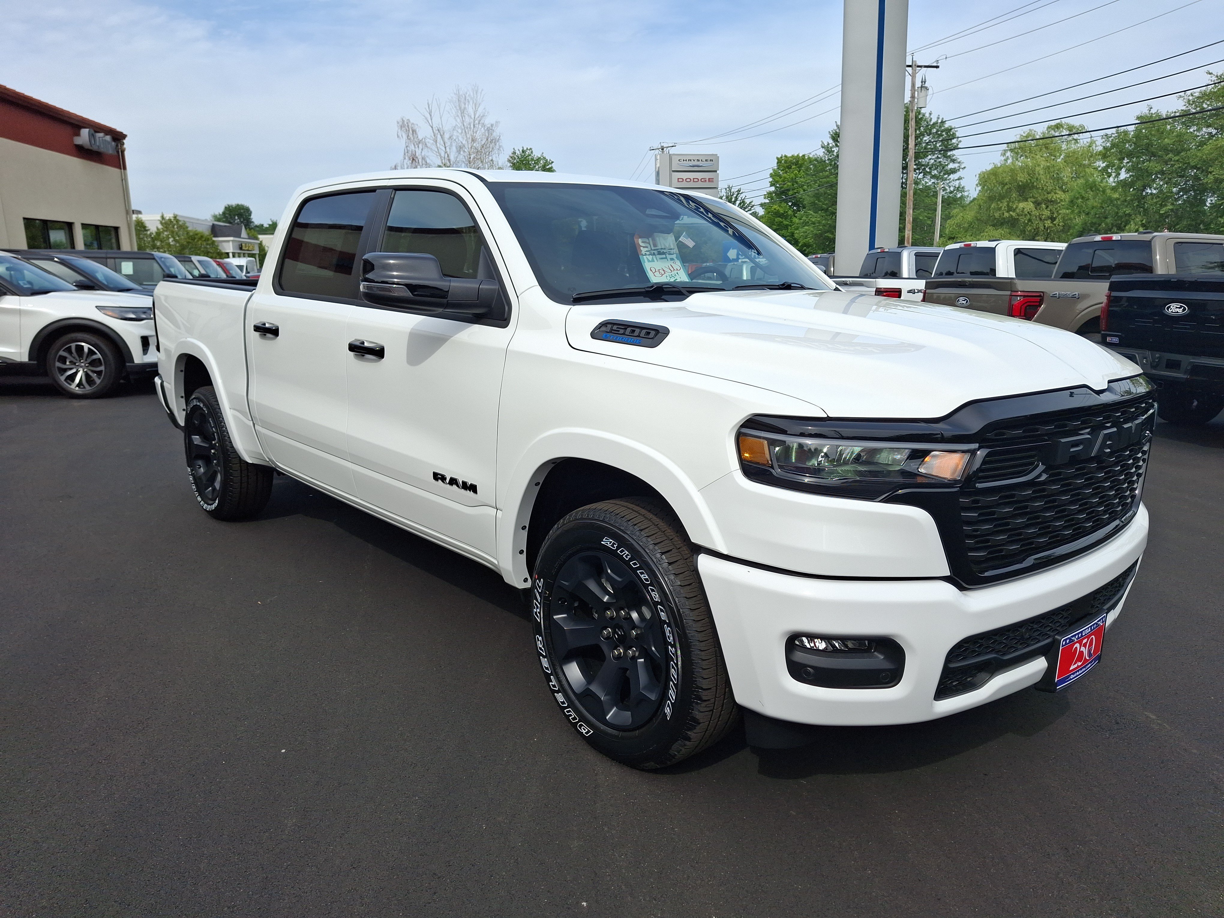 New 2026 Bright White Clearcoat RAM Big Horn image 7