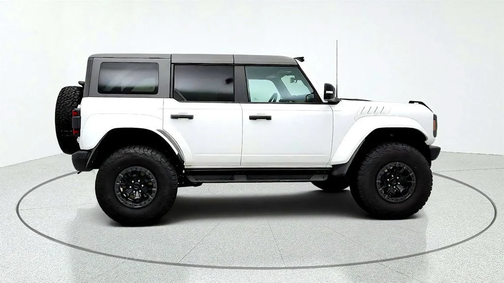 Used 2024 Oxford White Ford Raptor 4 Door Advanced 4x4 w/ Leather, Wheels & Carbon Fiber image 4