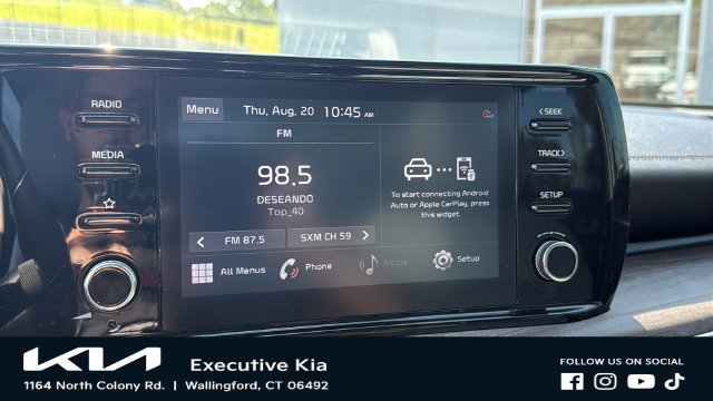 Certified Used 2021 White Kia EX image 16