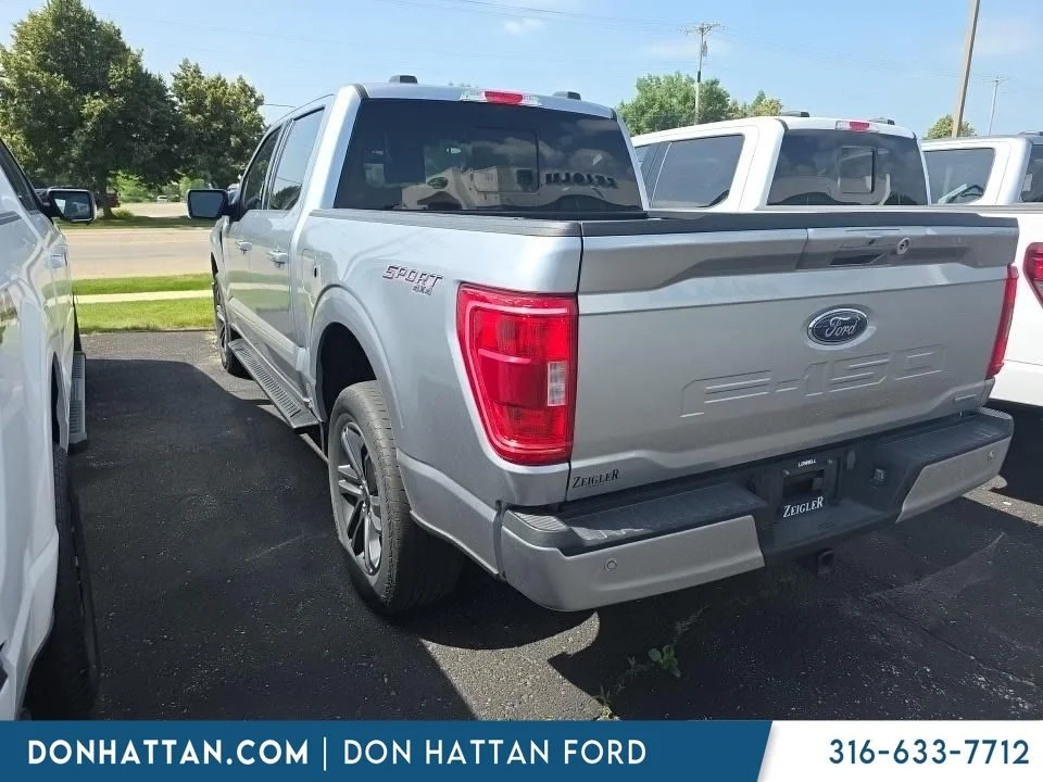 Certified Used 2023 Iconic Silver Metallic Ford XLT image 3