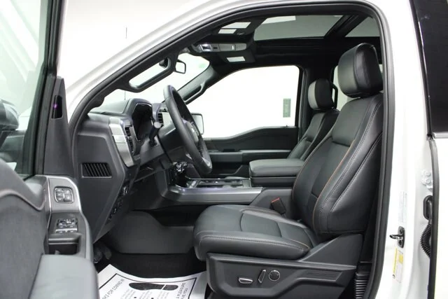 New 2026 Star White Metallic Tri-Coat Ford Lariat® image 37