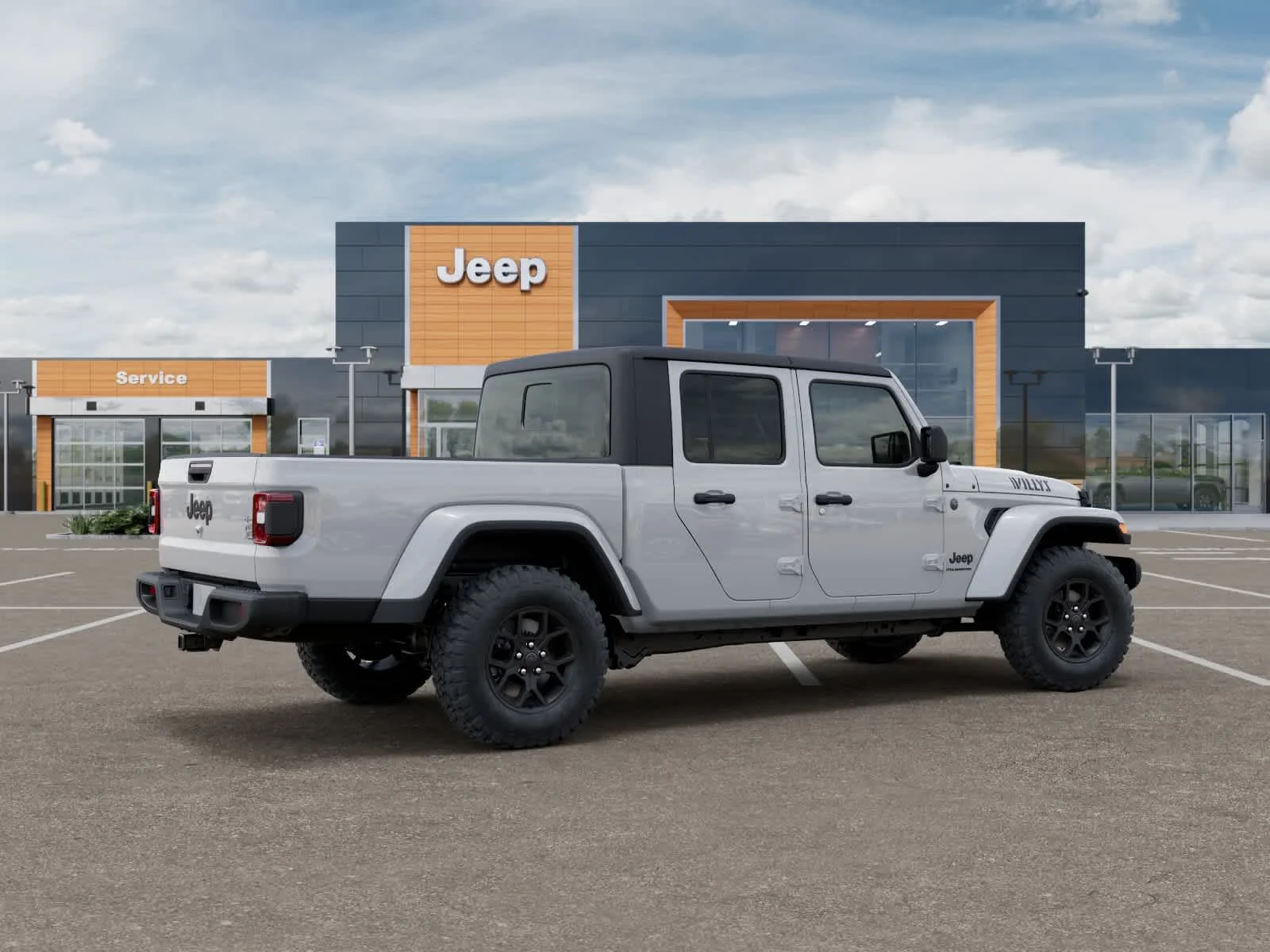 New 2026 Bright White Clearcoat Jeep Willys image 4