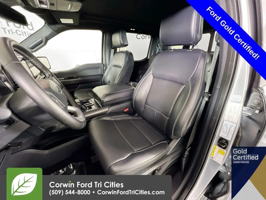 Certified Used 2025 Iconic Silver Metallic Ford Lariat image 25