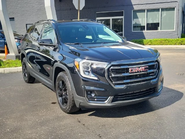 Used 2024 Black GMC AT4 image 3