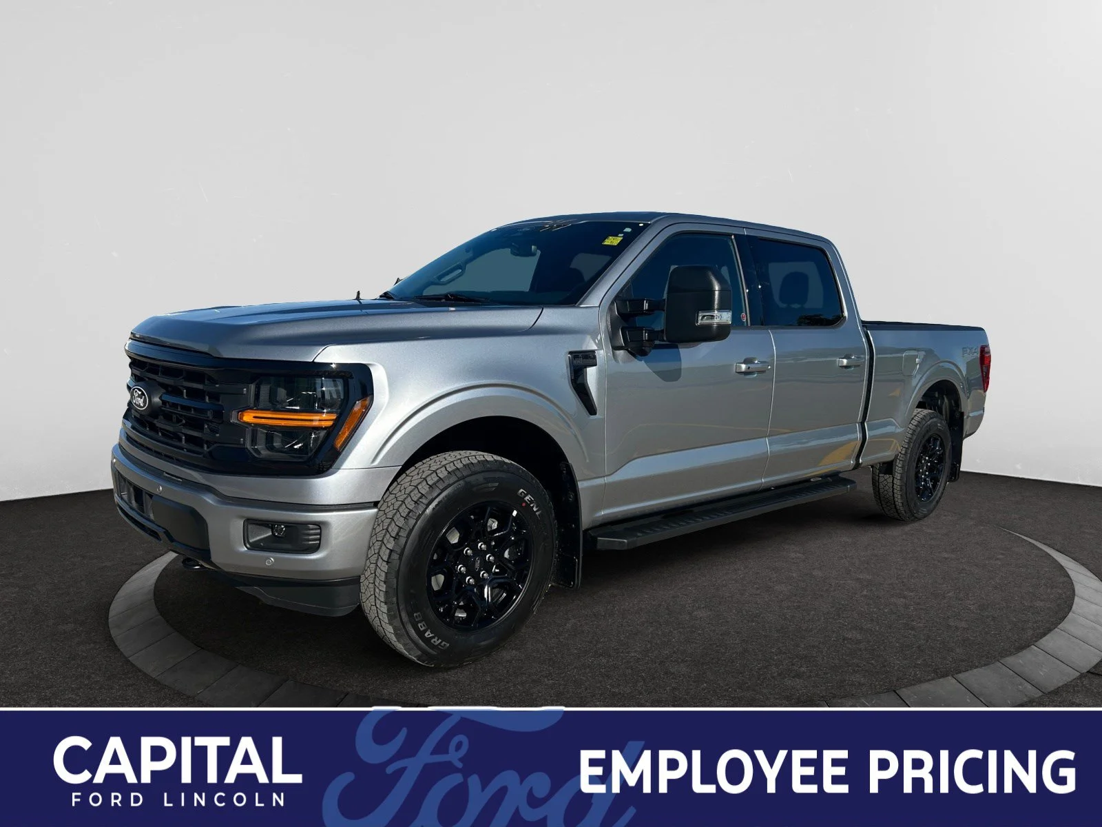 New 2026 Iconic Silver Metallic Ford XLT image 1