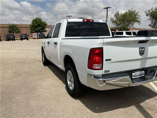 Used 2023 Bright White Clearcoat RAM SLT 4x4 Crew Cab 5.6 ft. box 140 in. WB image 5